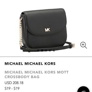 Half Dome With Silver Hardware Cross-Body Bag